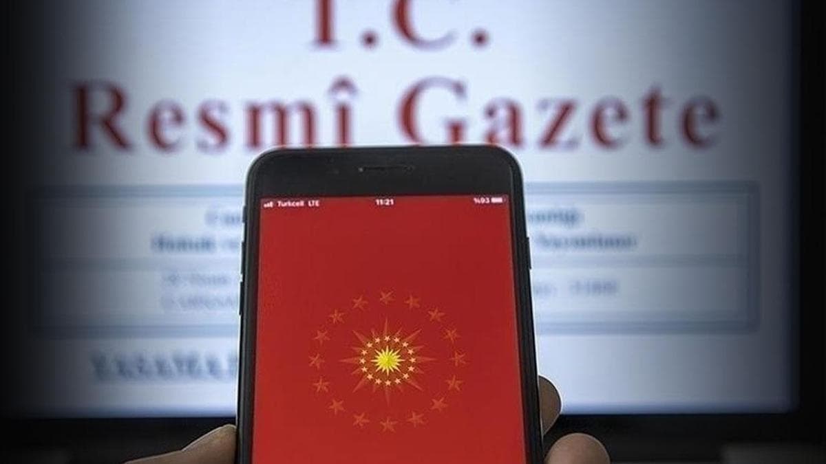 Atama kararları Resmi Gazete'de!