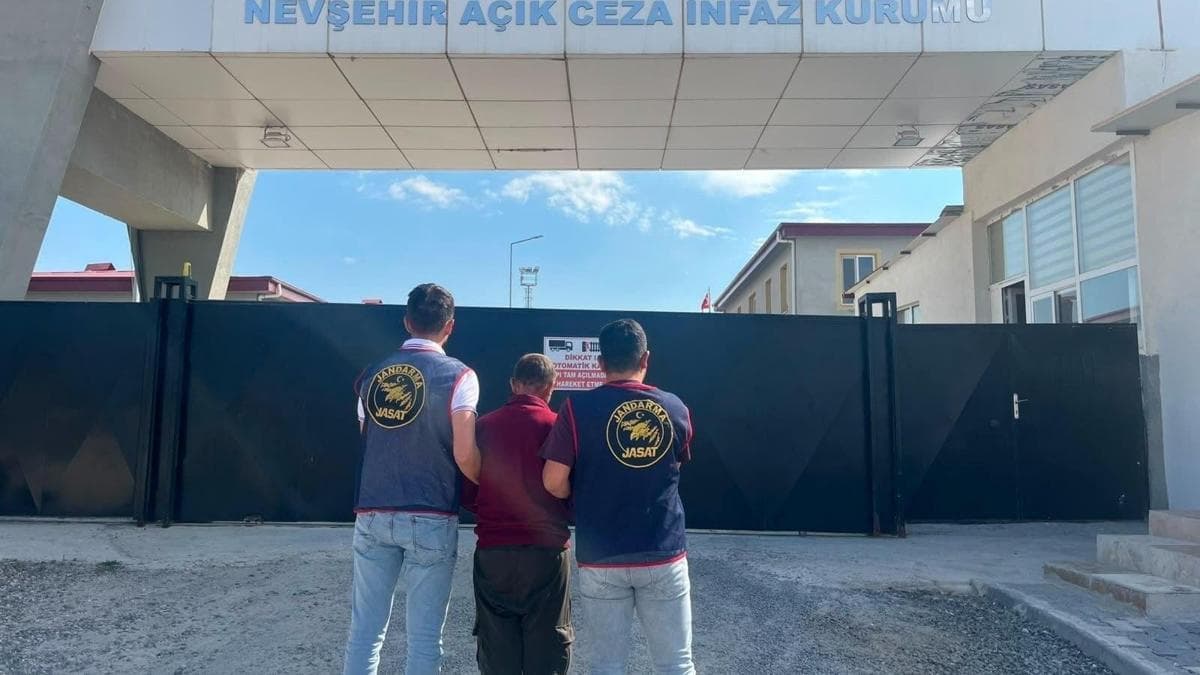 15 yıl hapis cezası vardı! Jandarma saklandığı yeri buldu