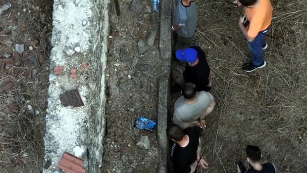 Kırklareli'de dron destekli define operasyonu: Kaçak kazı yapan 7 şüpheliden 5'i tutuklandı