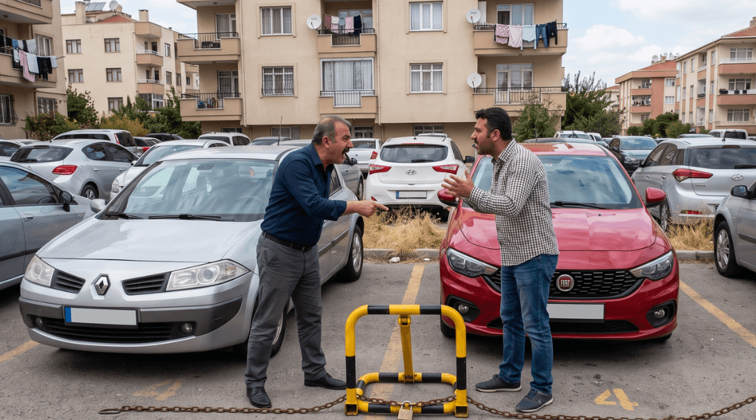 Arabasını bu şekilde otoparka park edenlere Yargıtay'dan soğuk duş