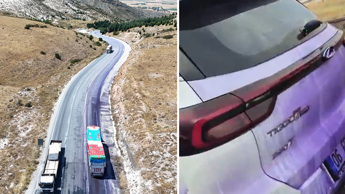 Yoldan geçen tüm araçlar mora boyanmıştı: 2 firmaya rekor ceza