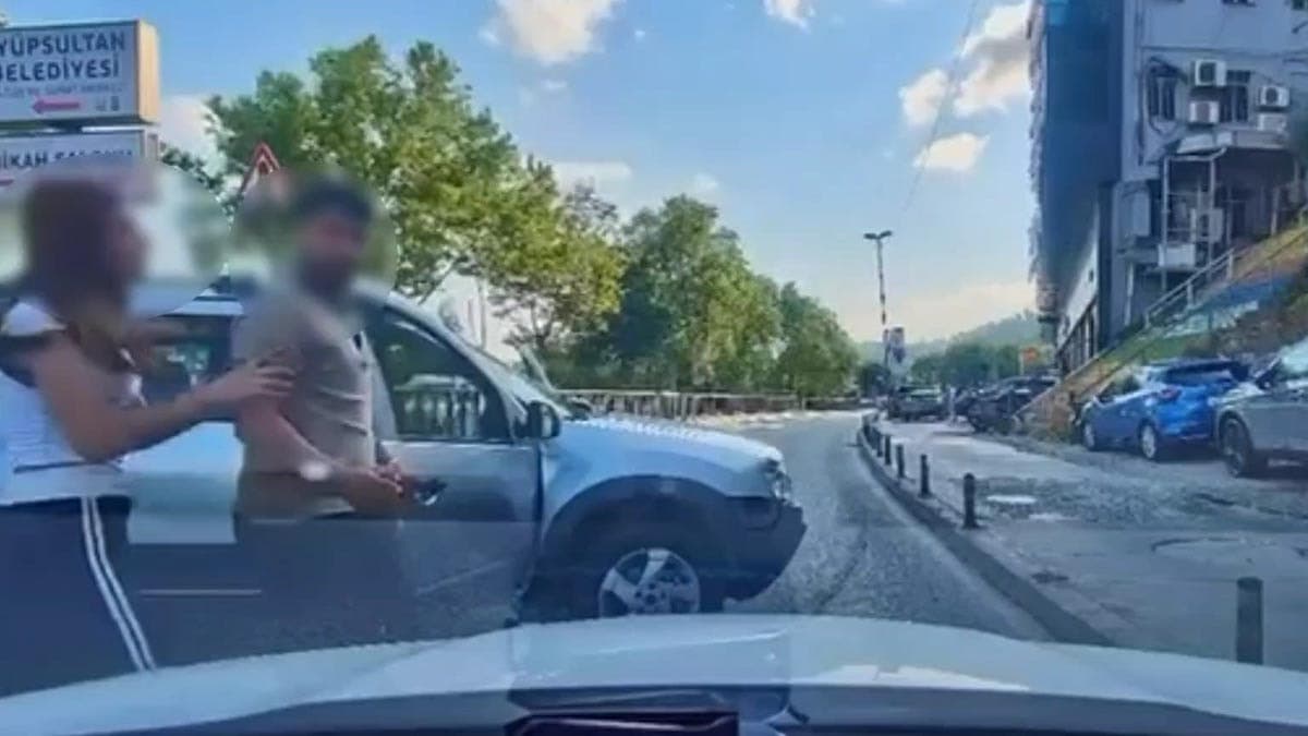 Trafikte sürücüye ‘kafanı keserim’ demişti! Cezası belli oldu