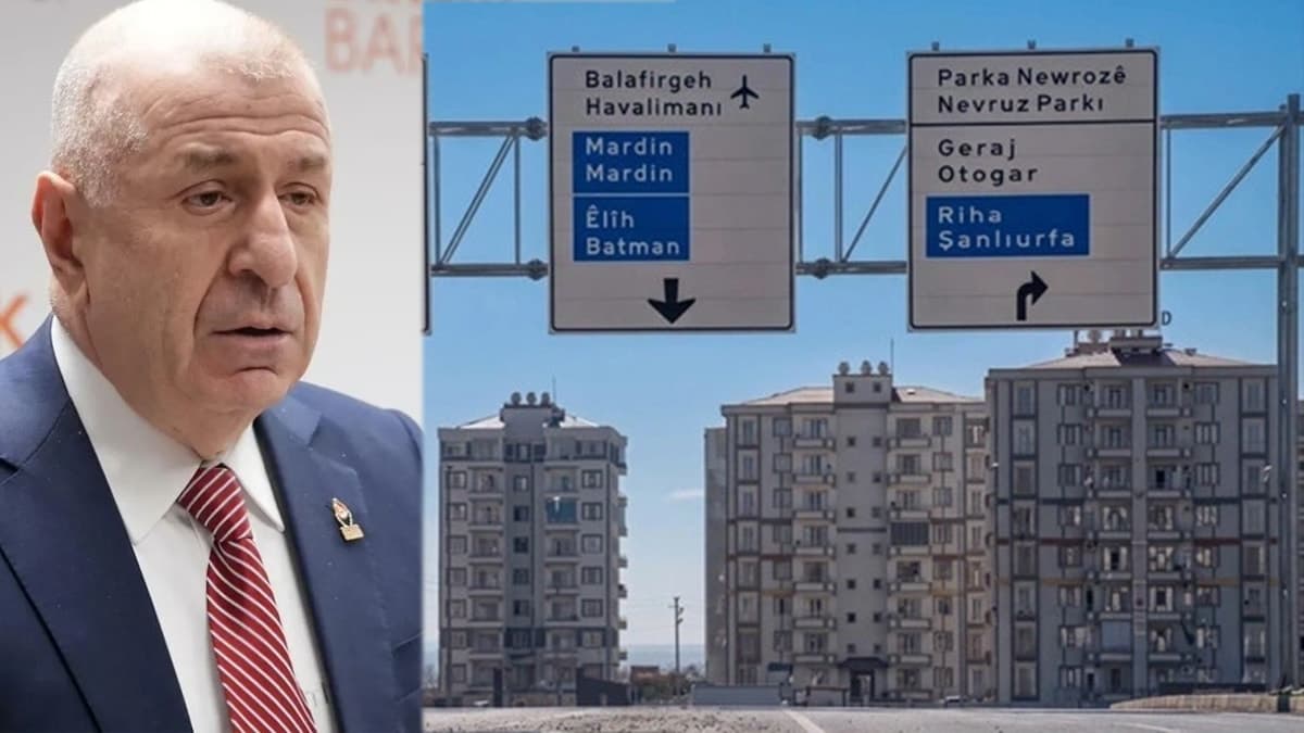 Özdağ’dan savcılığa Kürtçe tabelalar için suç duyurusu